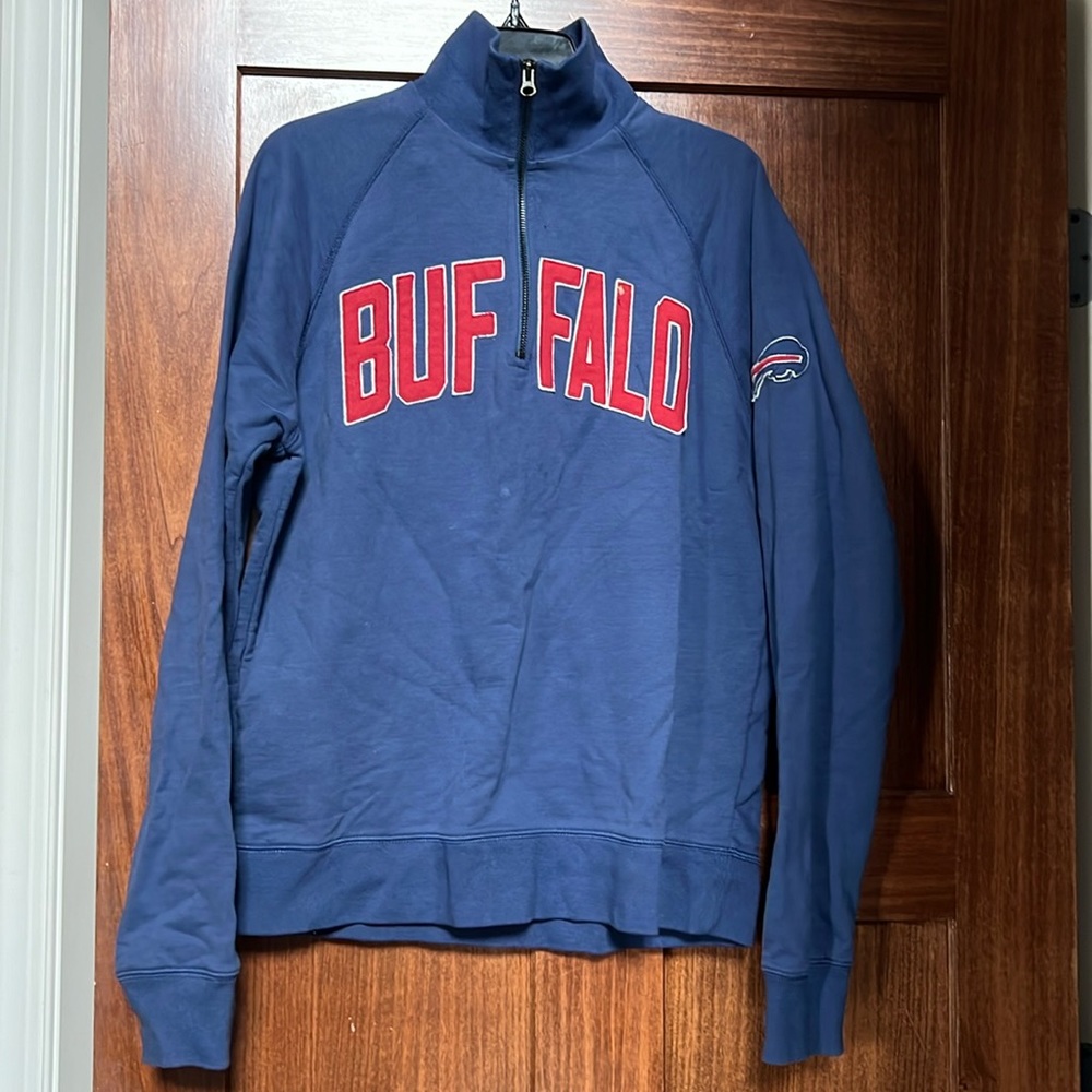 Buffalo Bills half zip sweatshirt